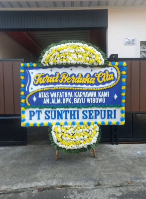 Papan Bunga Duka di Kulawi